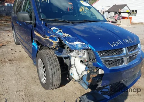 2011 Dodge Grand Caravan Express из США, поврежденный, VIN 2D4RN4DGXBR690214